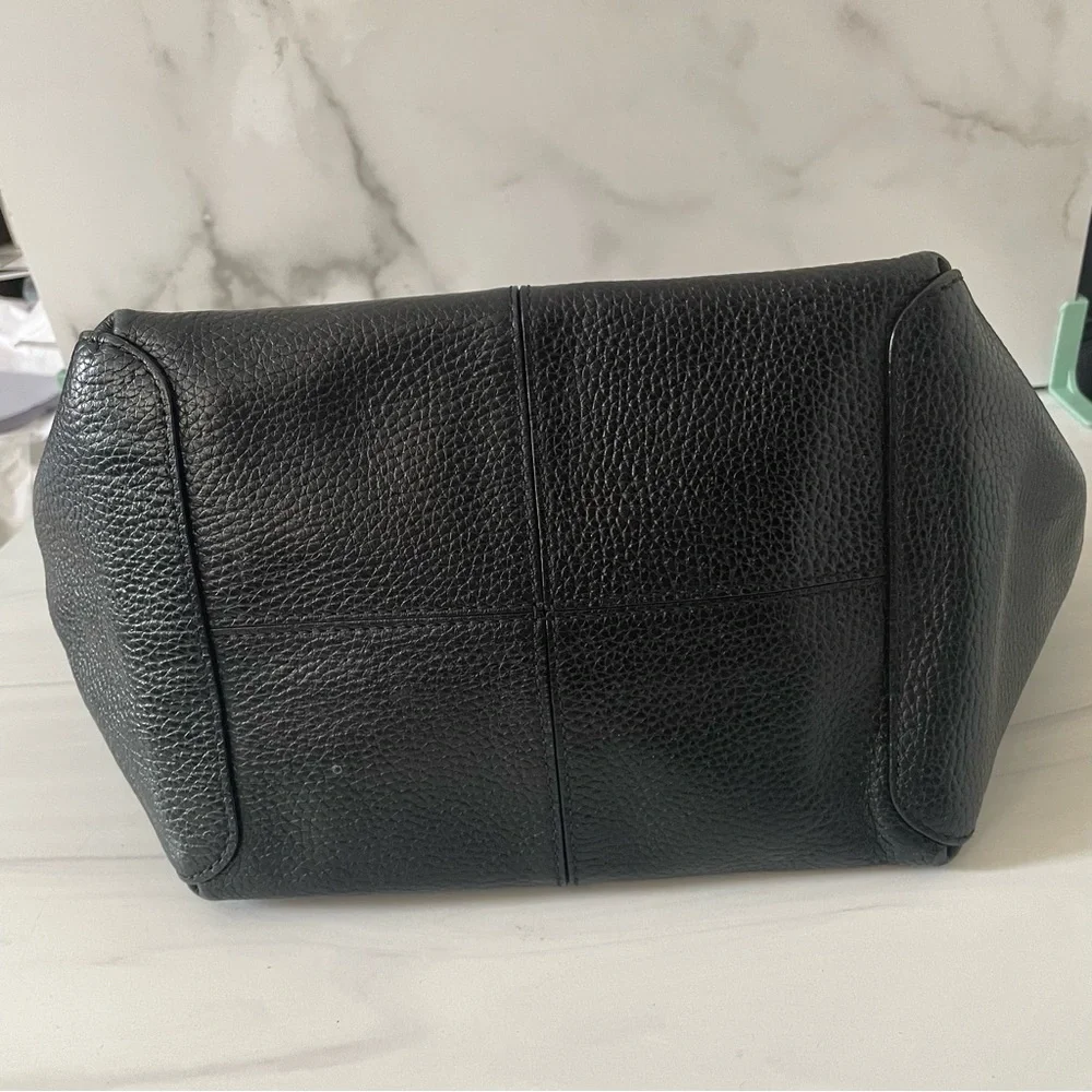Kate Spade New York Black Pebbled Leather Tote Purse